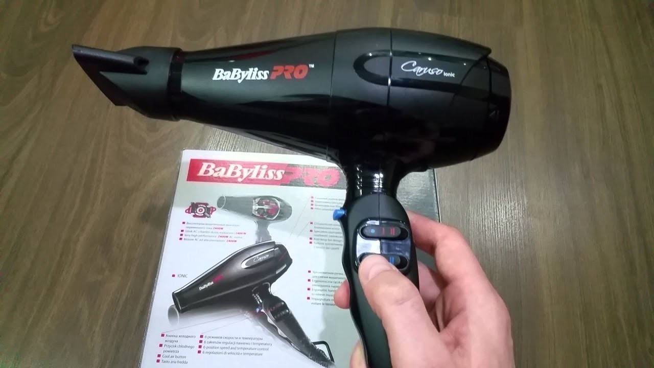 Обзор BABYLISS PRO СARUSO IONIK. Профессиональный фен с ионизацией